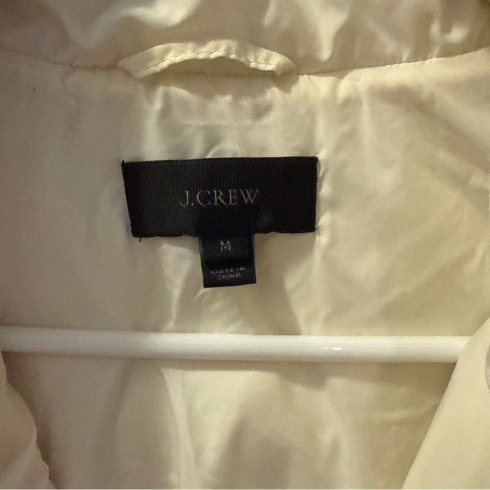 J. Crew Ivory Quilted Vest - Picture 7 of 7